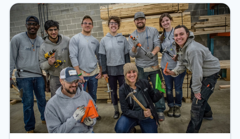 Habitat for Humanity AmeriCorps crew